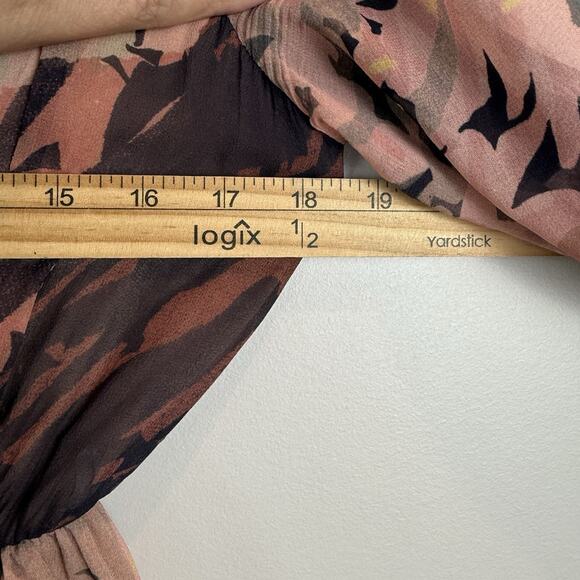 Alice + Olivia Pink and Brown Mini Dress - Picture 12 of 13